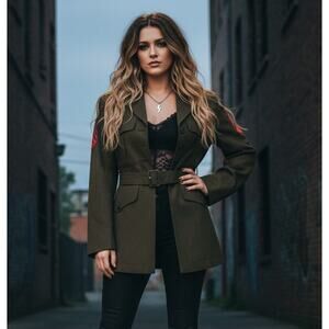 1957–1961 USMC Wool Service Coat w/ Original Corporal Chevrons